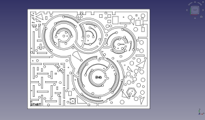 Steel Ball Maze Puzzle (gcode-v1)